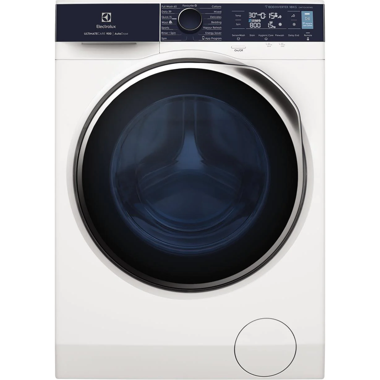 Electrolux EWF1041R9WB 10kg UltimateCare 900 AutoDose Front Load Washer