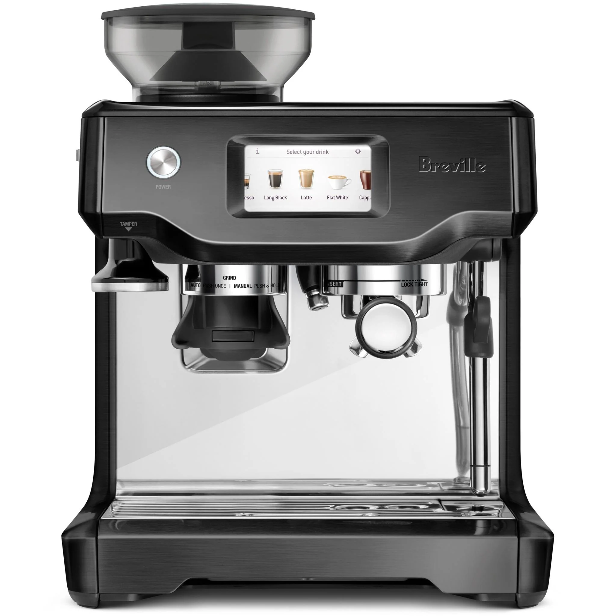 Breville The Barista Touch™ Coffee Machine (Black Stainless)