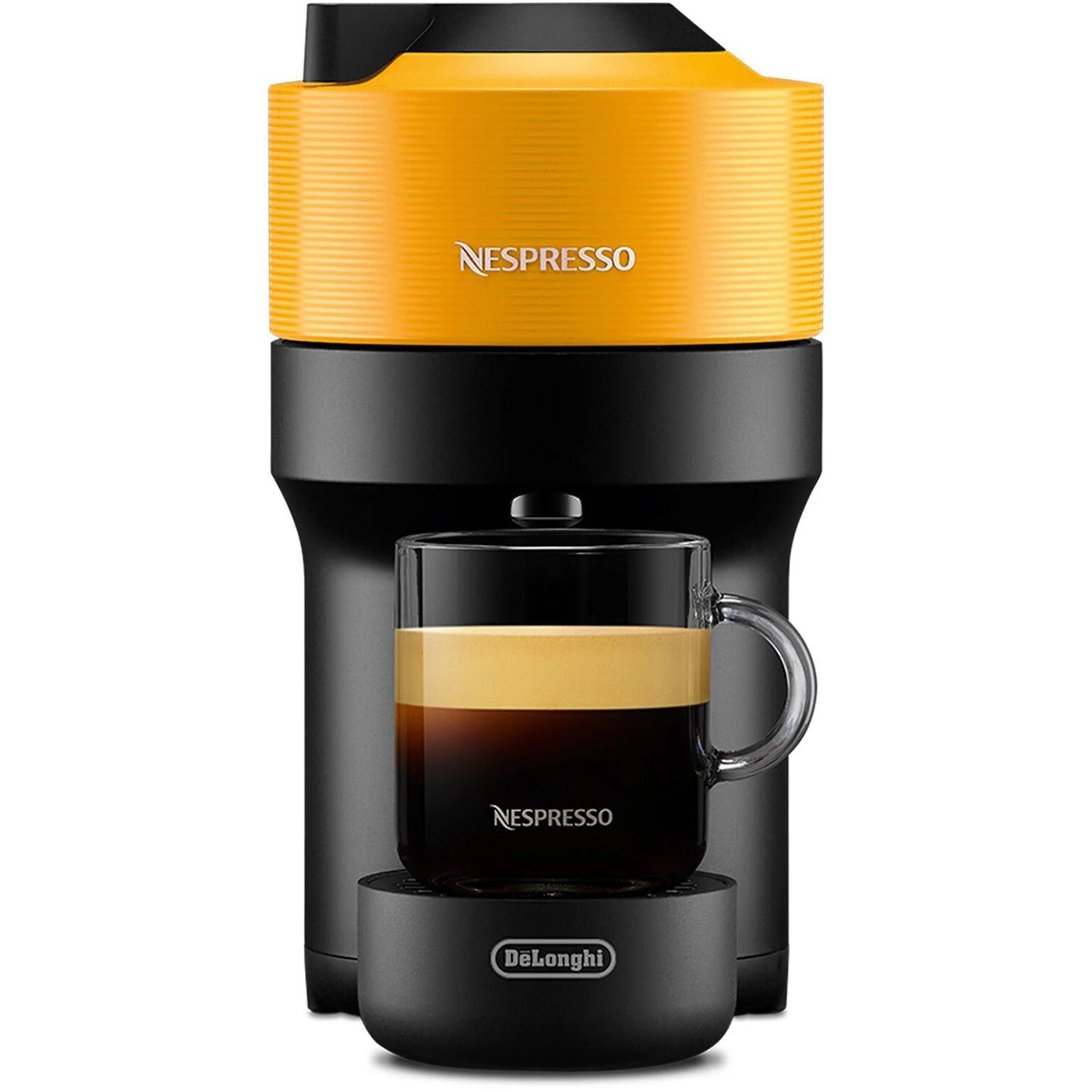 DeLonghi Vertuo Pop Nespresso Machine (Mango Yellow)