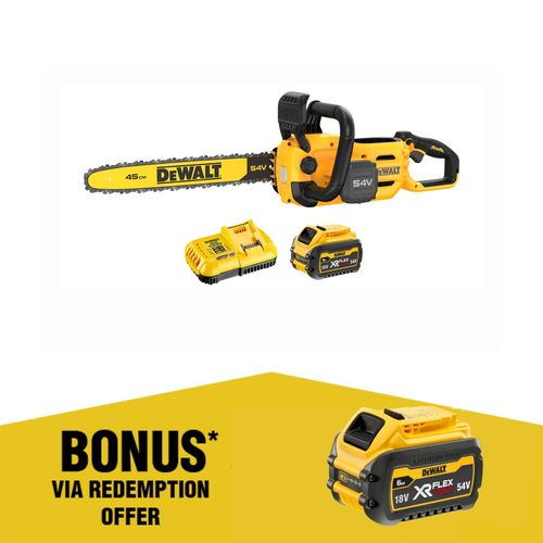 DeWALT 54V 45cm Chainsaw Cordless Kit