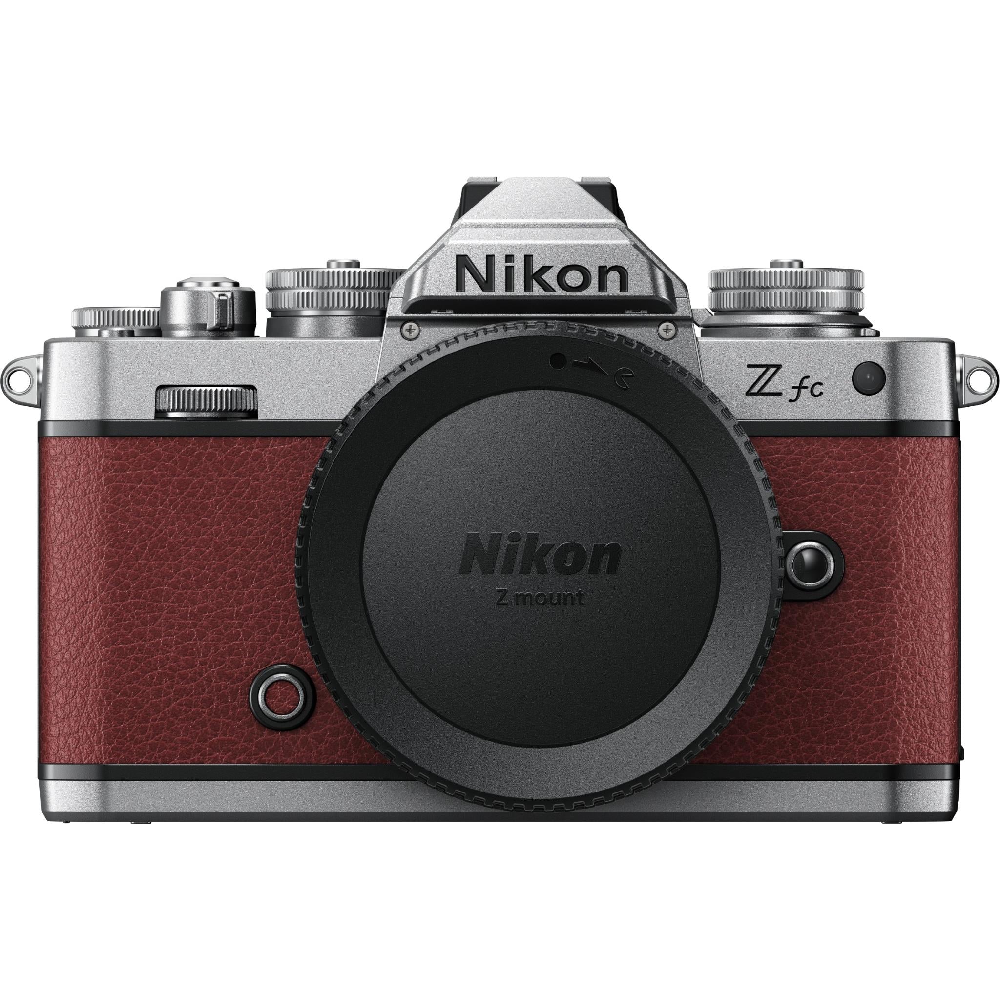 Nikon Z Fc Mirrorless Camera (Body Only) [Crismon Red]