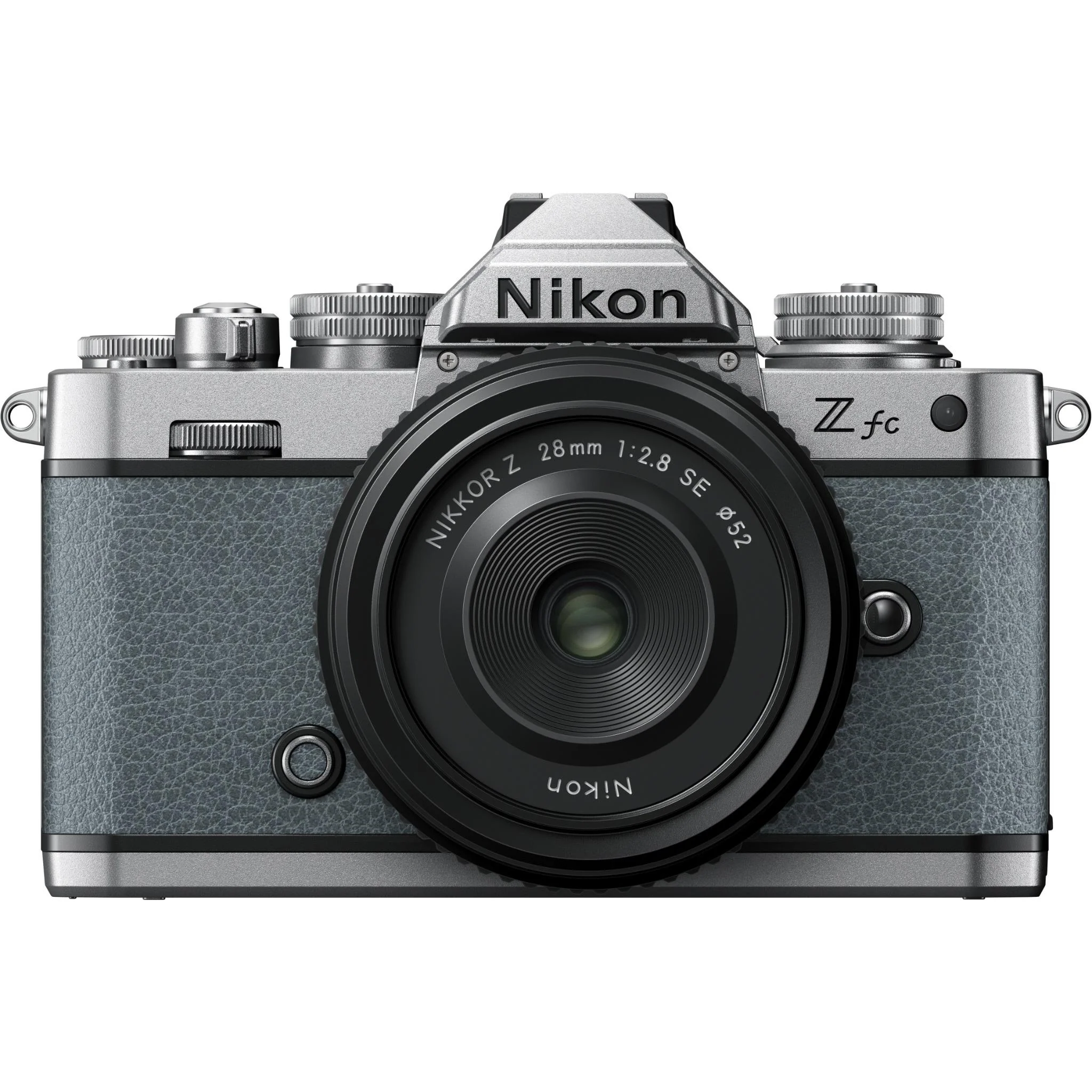 Nikon Z Fc Mirrorless Camera With Nikkor Z 28mm F/2.8 Lens (Chalk Blue)