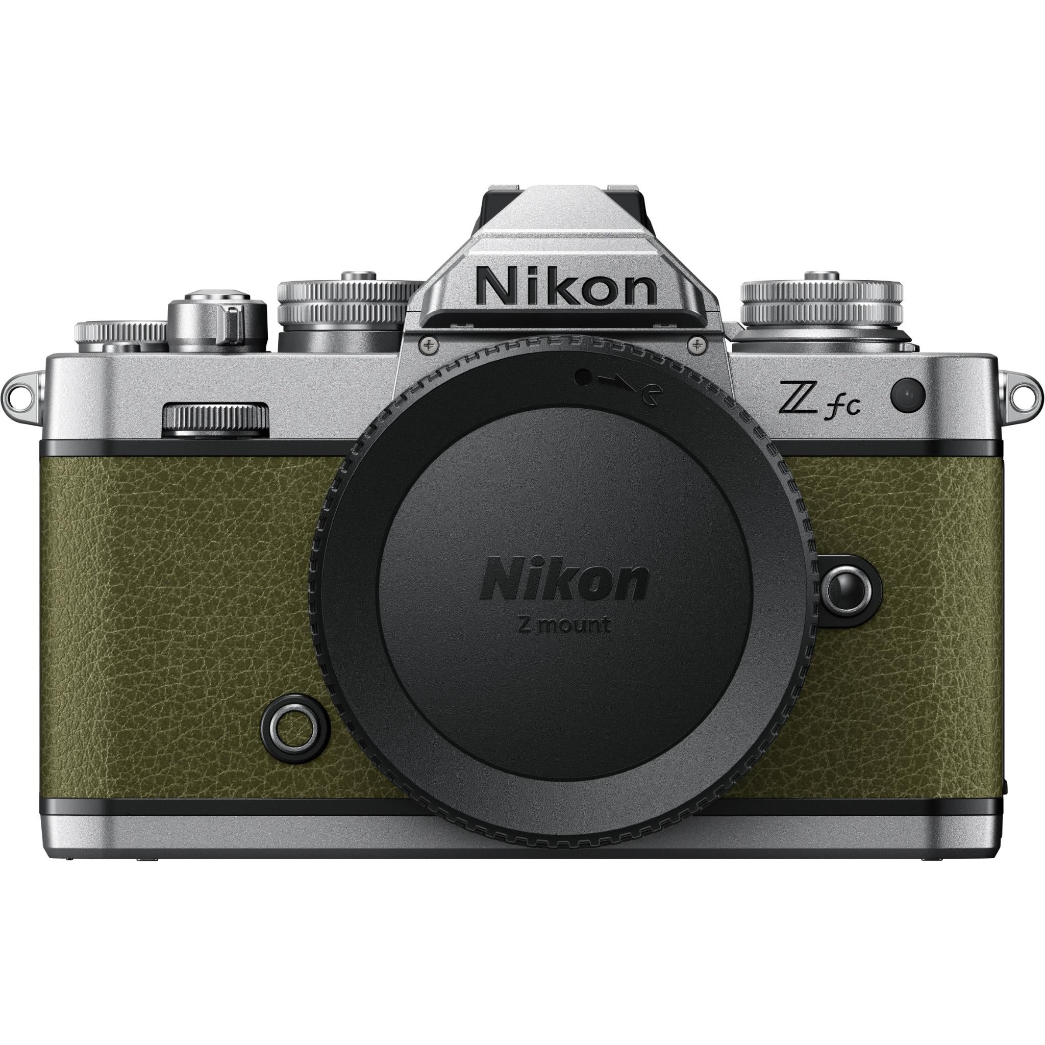 Nikon Z Fc Mirrorless Camera (Body Only) [Olive Green]