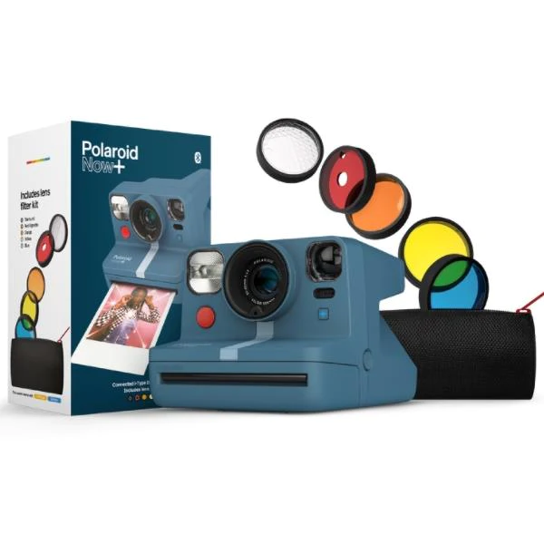 Polaroid Now+ I-Type Instant Camera (Blue Grey)