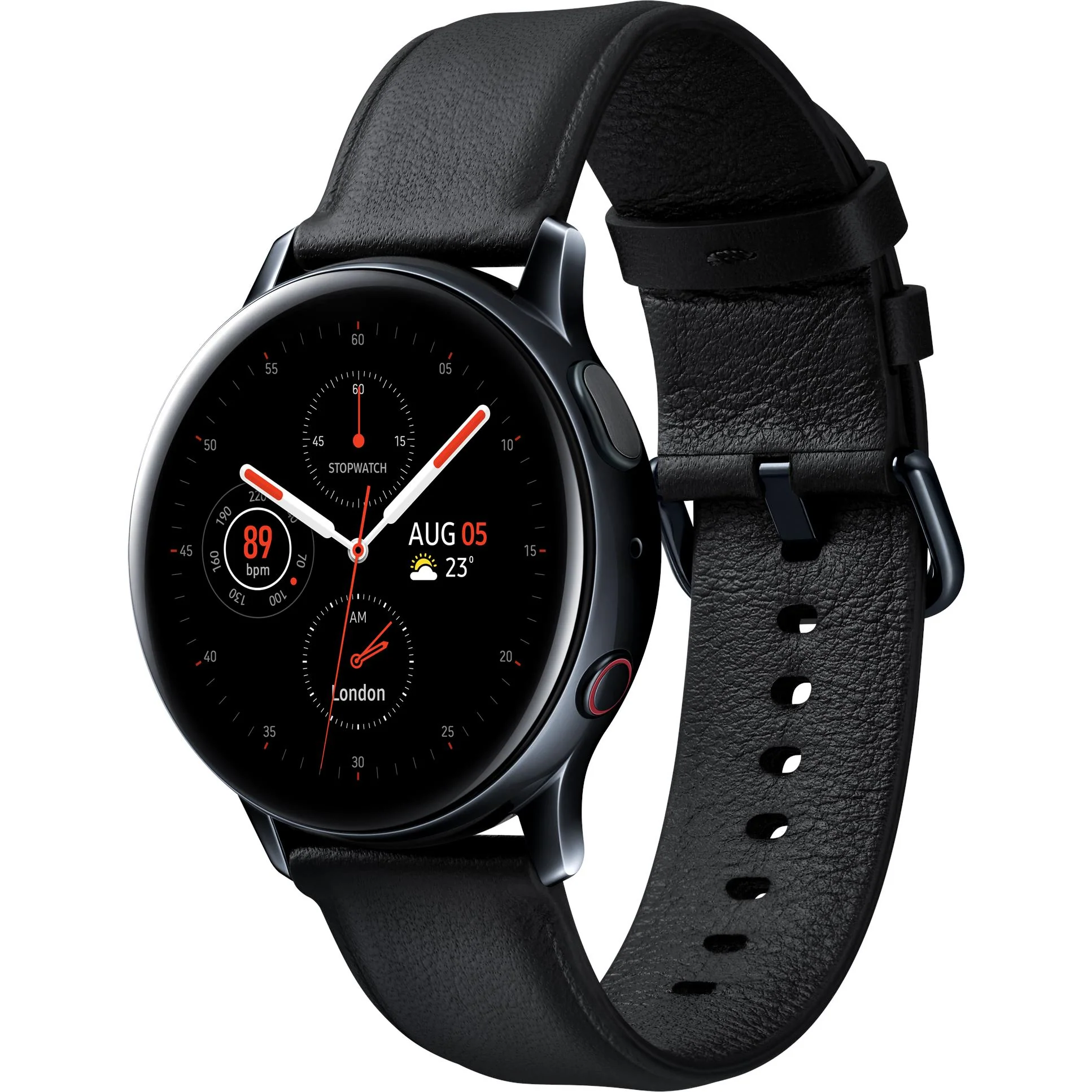 Samsung Galaxy Watch Active2 40mm LTE (Stainless Steel/Black)