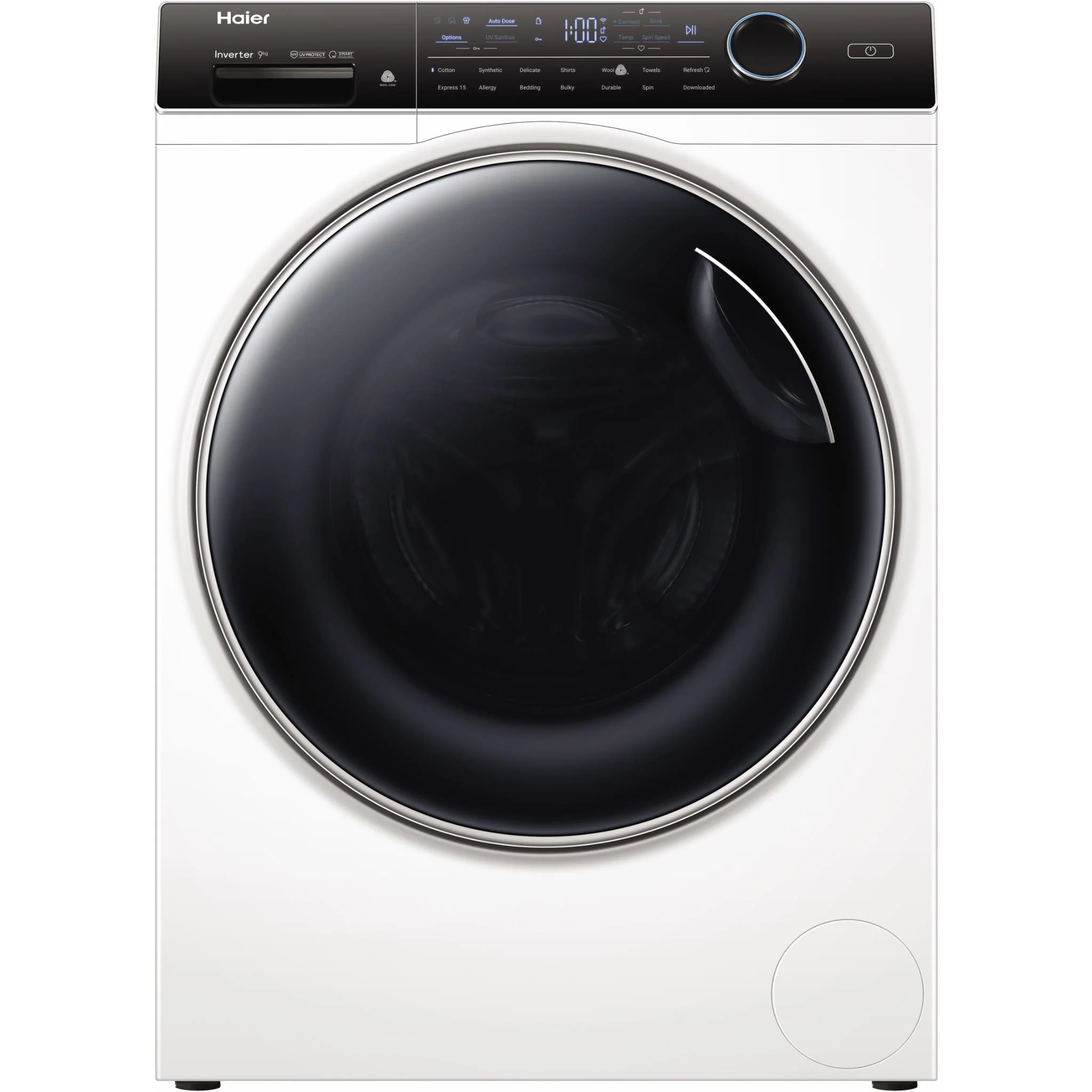Haier HWF90AN1 9kg Front Load Washer With UV Protect