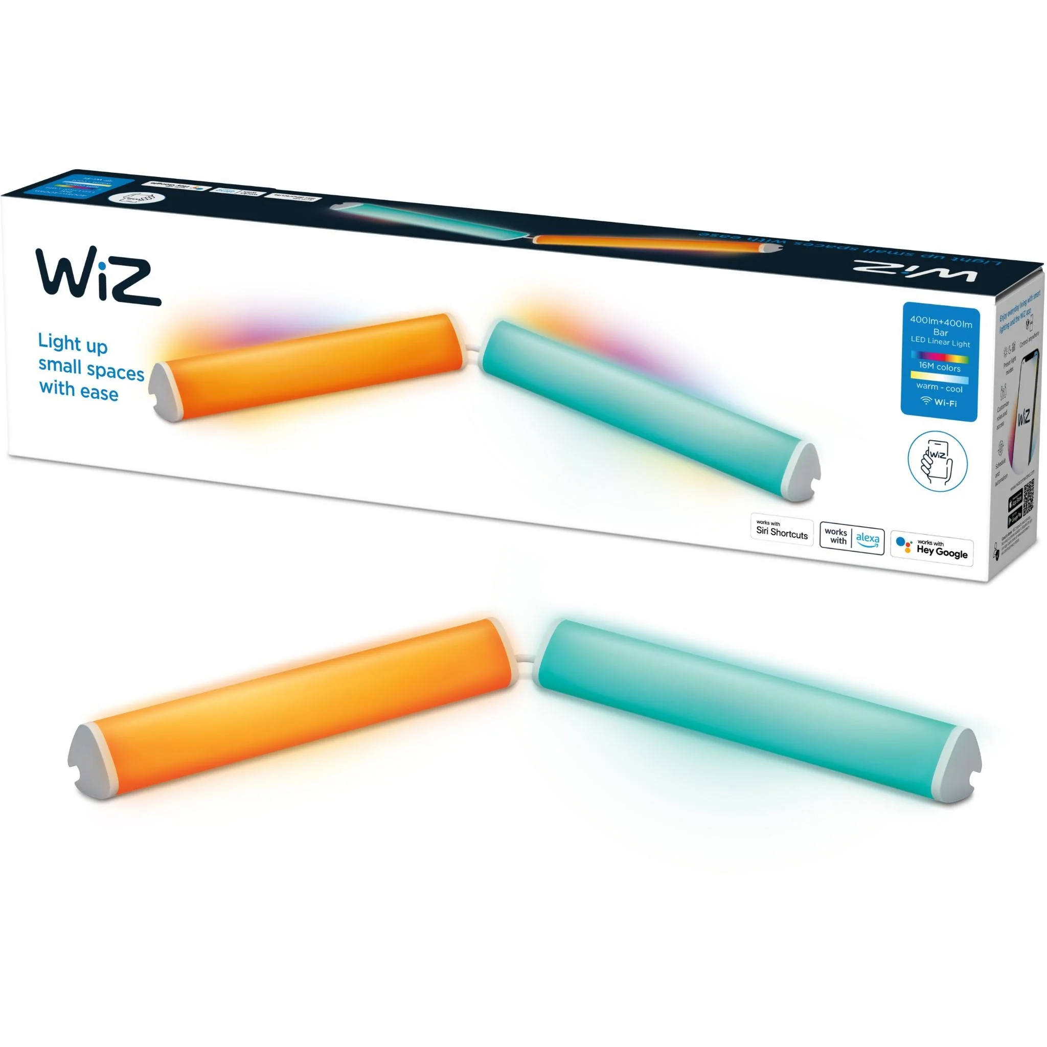 WiZ Colour & White Light Bar Dual Pack